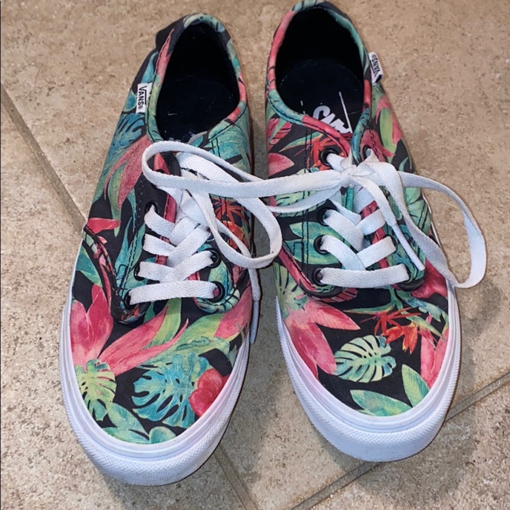 floral print vans
